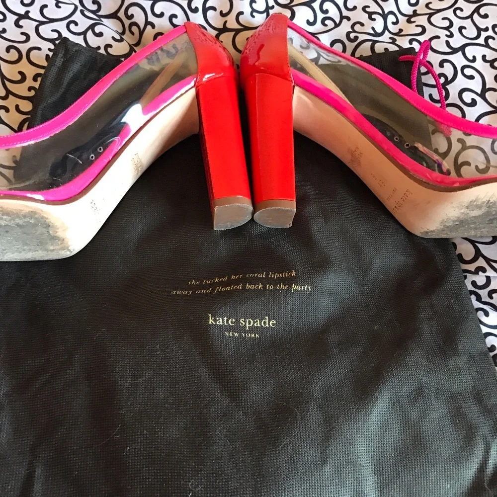KATE SPADE ♠️ BLOCK HEEL PUMP - Picture 4 of 5